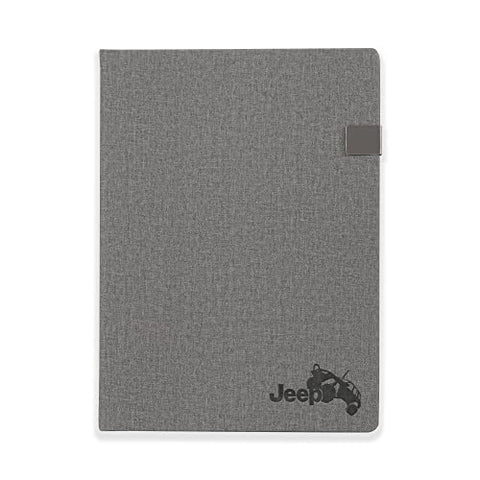 BIBELOT Hard Bound Notebook PU Leather Cover Material (14x21 cm) Slate Grey