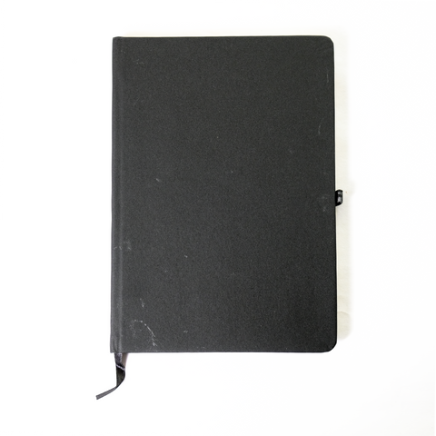 BIBELOT Hard Bound Notebook Diaries (14x21 cm) Black